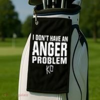 Kevin Owens I Don’t Have An Anger Problem Golf Towel thumb 2