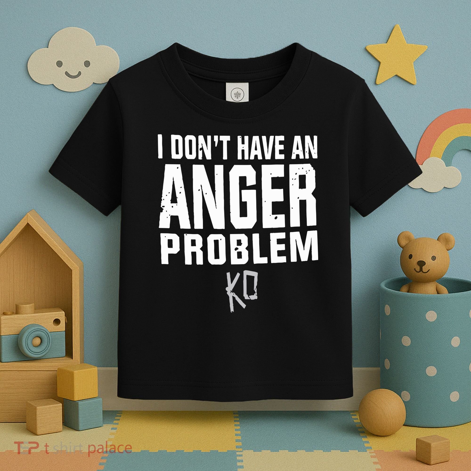Kevin Owens I Don’t Have An Anger Problem Toddler T-Shirt