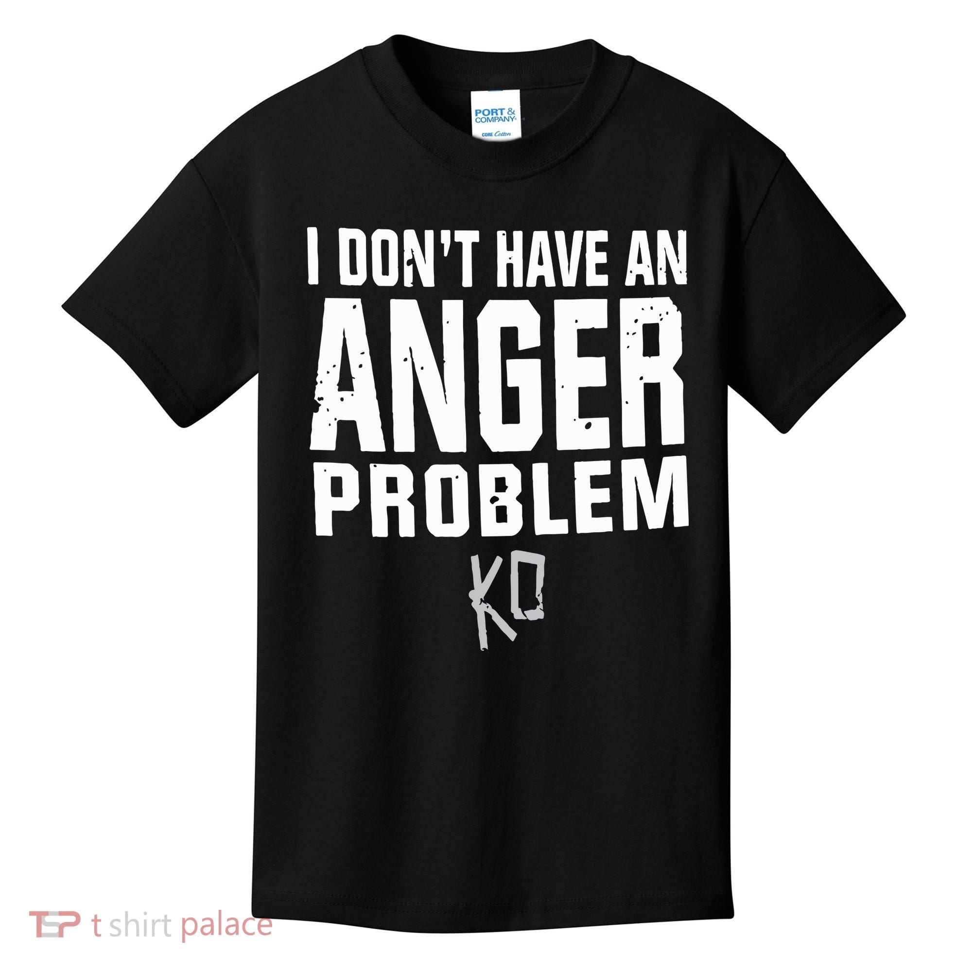 Kevin Owens I Don’t Have An Anger Problem Kids T-Shirt