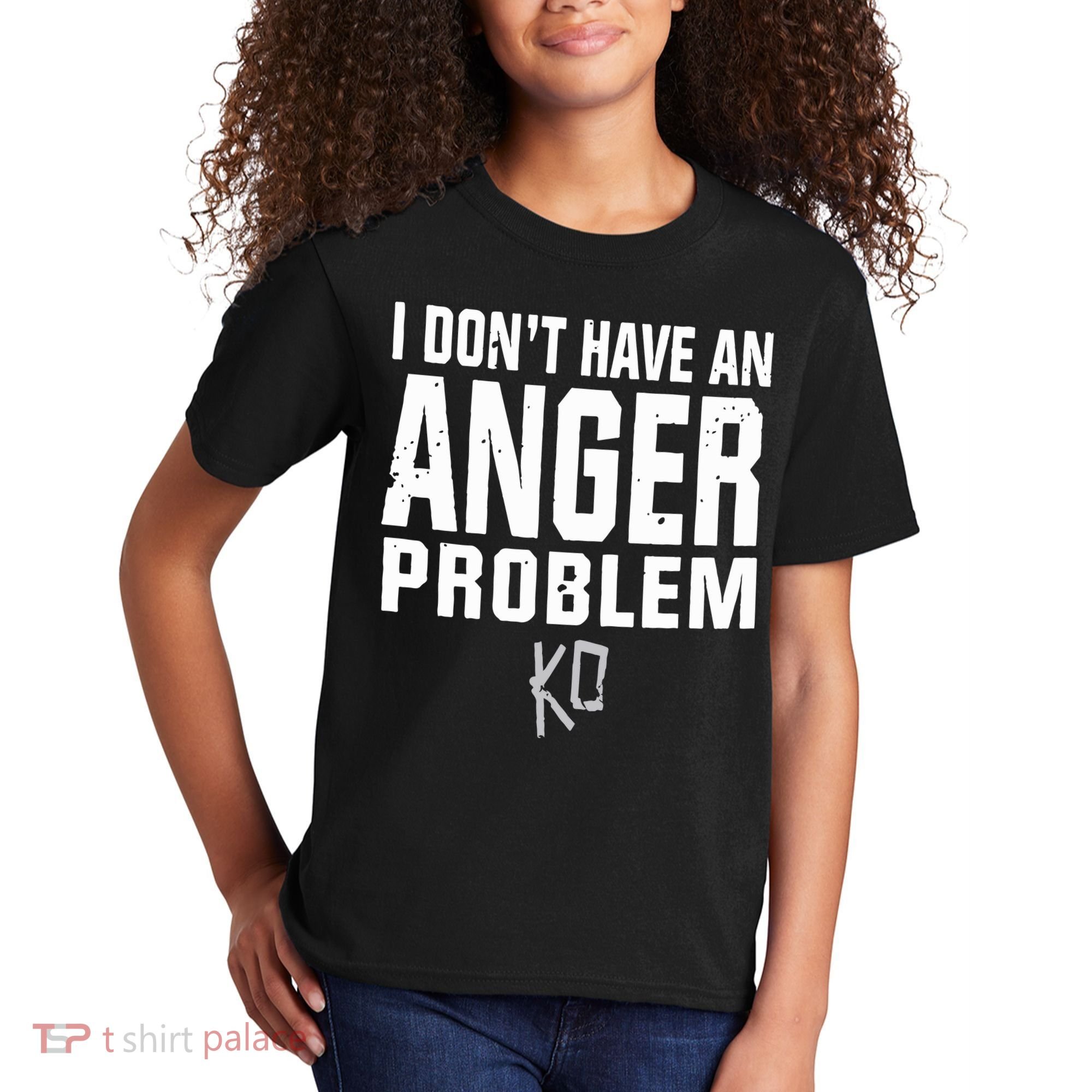Kevin Owens I Don’t Have An Anger Problem Kids T-Shirt