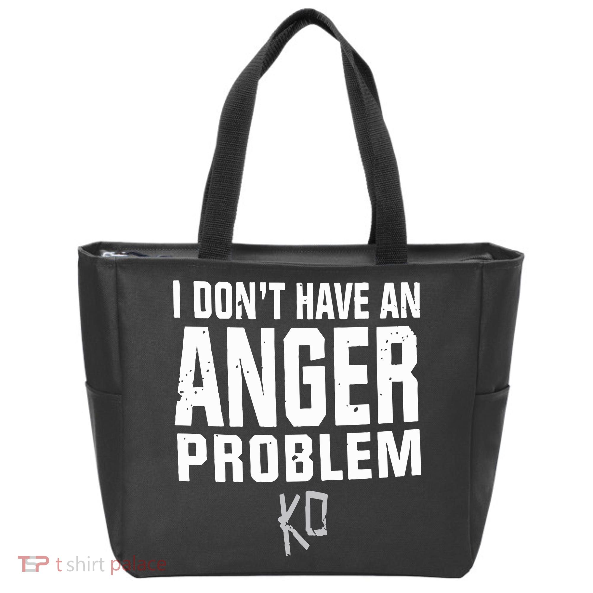 Kevin Owens I Don’t Have An Anger Problem Tote Bag
