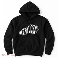 Kentucky Outline In White Hoodie thumb 0