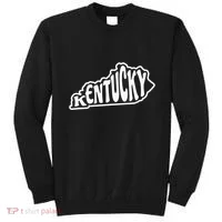 Kentucky Outline In White Sweatshirt thumb 0