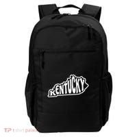 Kentucky Outline In White Backpack thumb 0