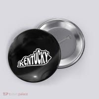 Kentucky Outline In White Button thumb 0