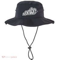 Kentucky Outline In White Bucket Hat thumb 0