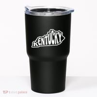 Kentucky Outline In White Tumbler thumb 0
