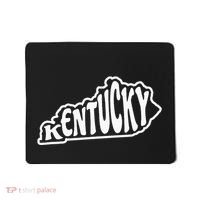 Kentucky Outline In White Mousepad thumb 0