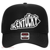 Kentucky Outline In White Hat thumb 0