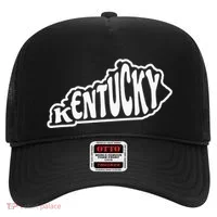 Kentucky Outline In White Hat thumb 0