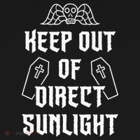 Keep Out Of Direct Sunlight Vampire Hoodie thumb 2