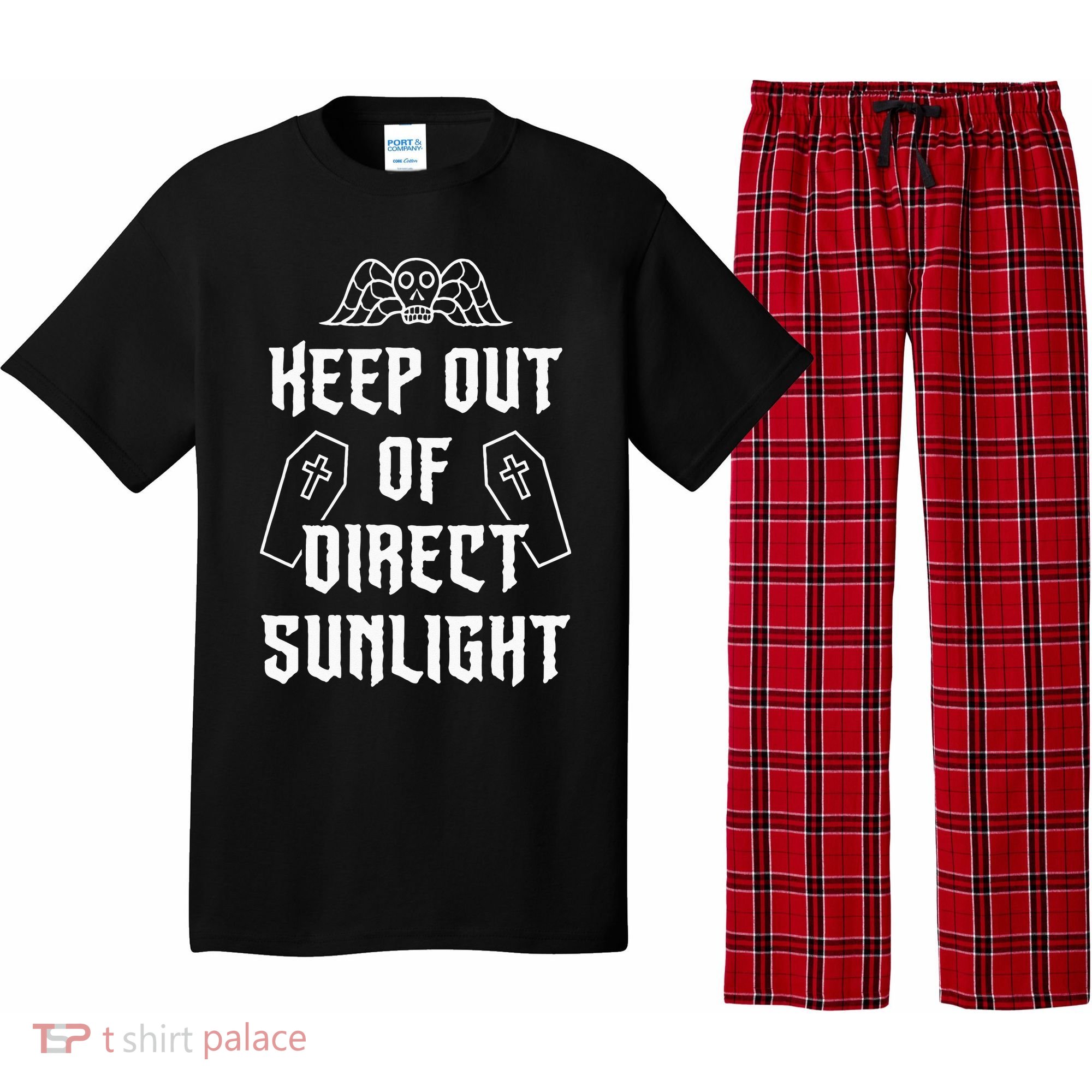 Keep Out Of Direct Sunlight Vampire Pajama Set