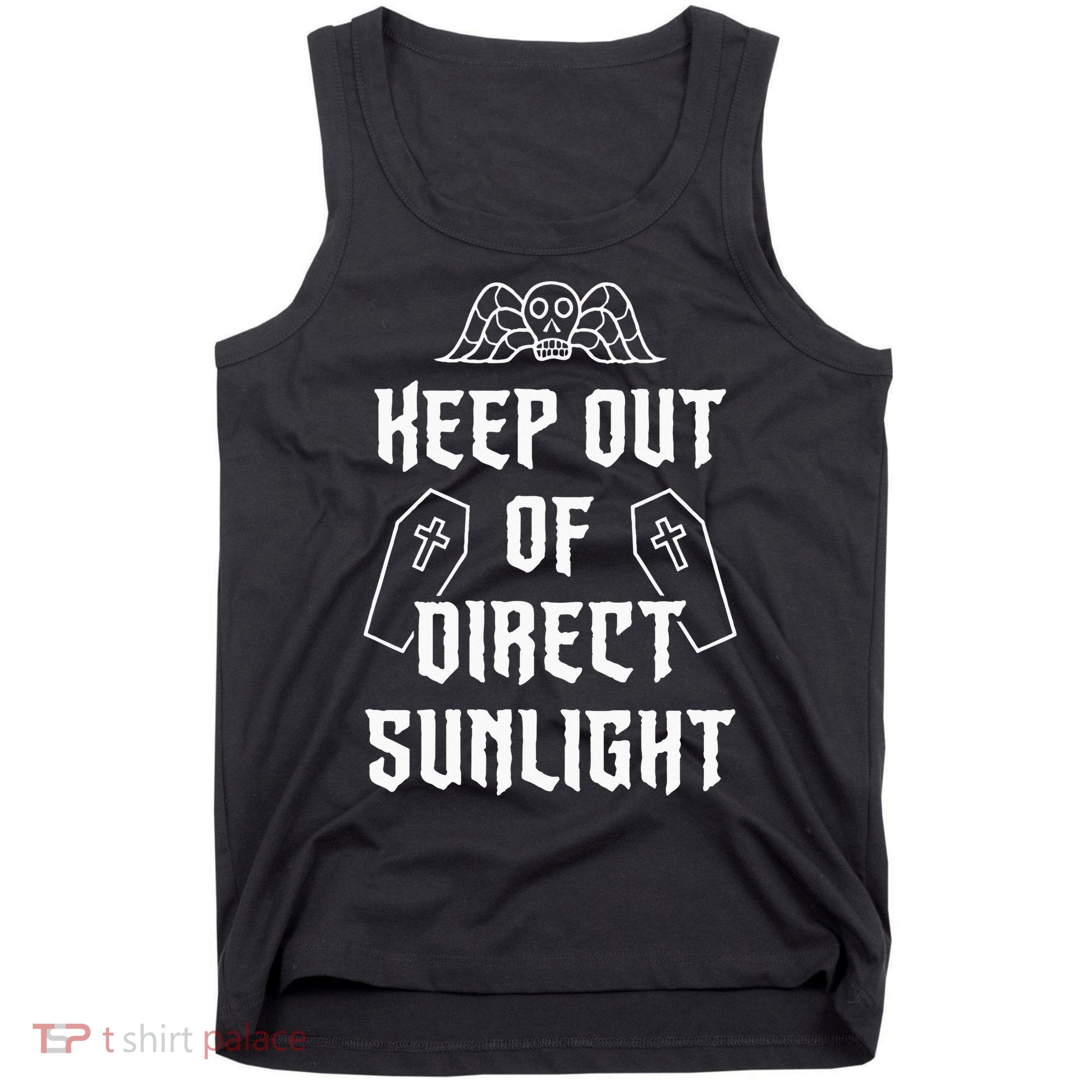 Keep Out Of Direct Sunlight Vampire Tank Top