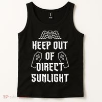Keep Out Of Direct Sunlight Vampire Tank Top thumb 2