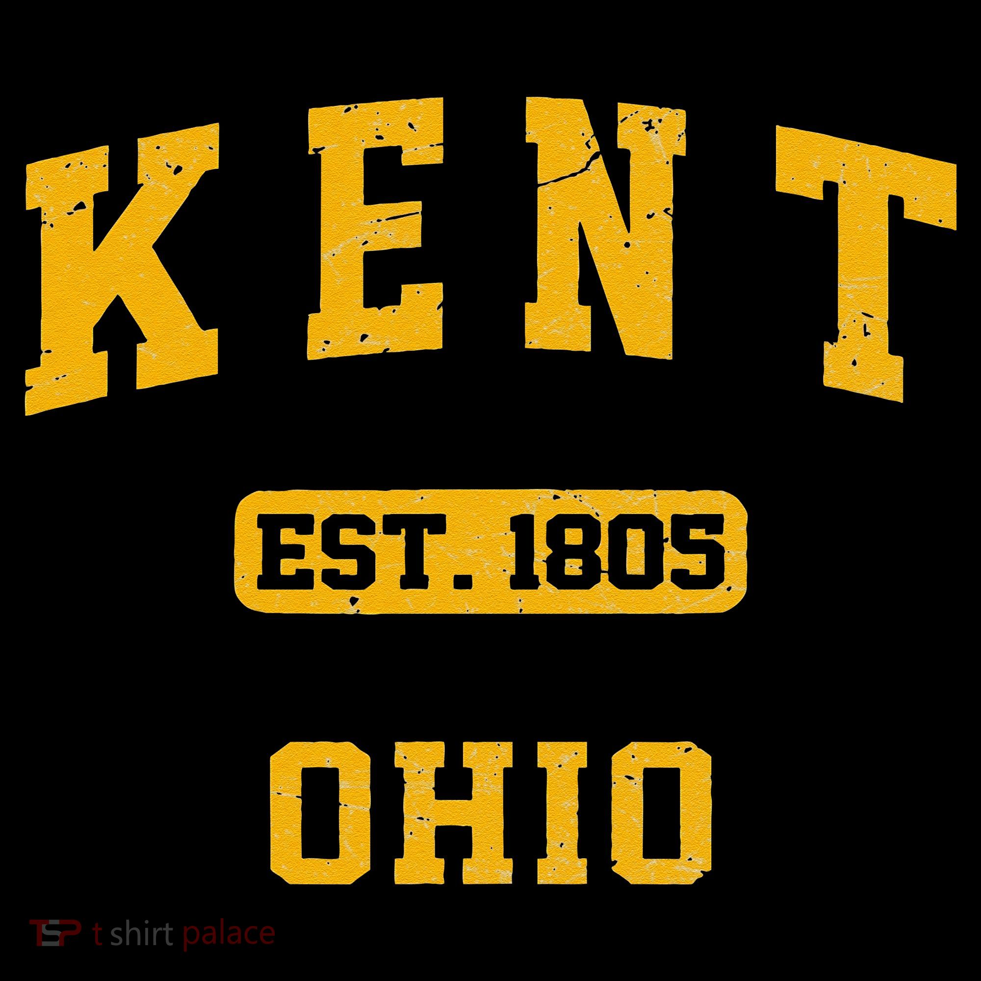 Kent Ohio OH Vintage State Athletic Style T-Shirt