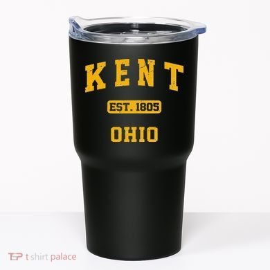 Kent Ohio OH Vintage State Athletic Style Tumbler