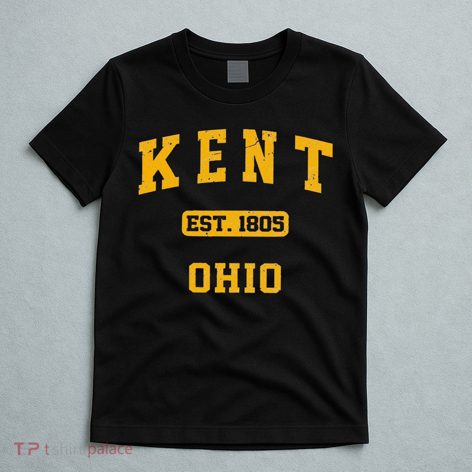 Kent Ohio OH Vintage State Athletic Style T-Shirt