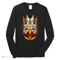 King Of Ohio Ironic Meme Brainrot Trendy Rizz Quote Long Sleeve Shirt thumb 0