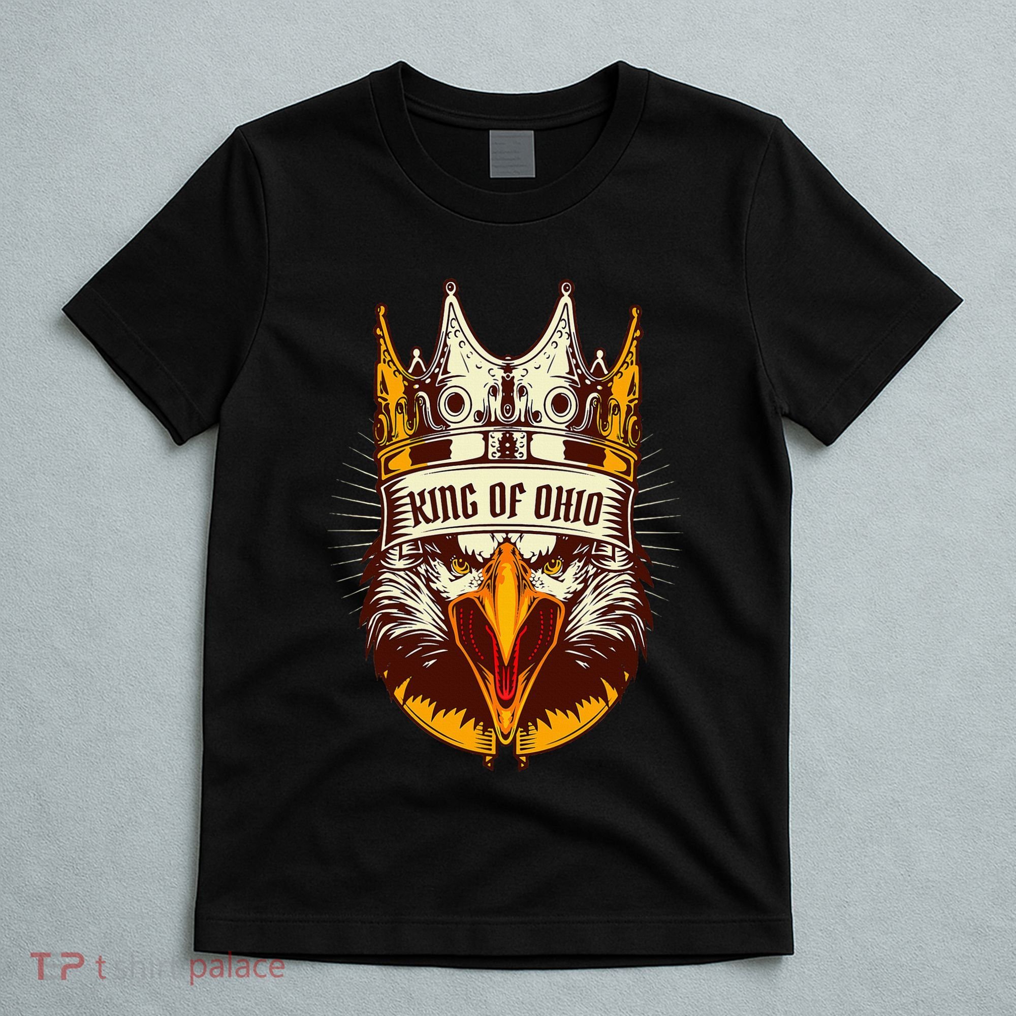 King Of Ohio Ironic Meme Brainrot Trendy Rizz Quote T-Shirt