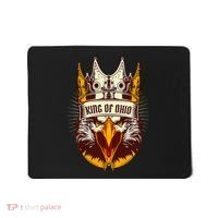King Of Ohio Ironic Meme Brainrot Trendy Rizz Quote Mousepad thumb 0