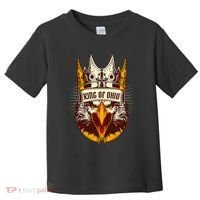 King Of Ohio Ironic Meme Brainrot Trendy Rizz Quote Toddler T-Shirt thumb 0