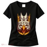 King Of Ohio Ironic Meme Brainrot Trendy Rizz Quote Women's T-Shirt thumb 0
