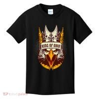 King Of Ohio Ironic Meme Brainrot Trendy Rizz Quote Kids T-Shirt thumb 0