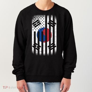 Vintage Korean Flag Women's Sweatshirt