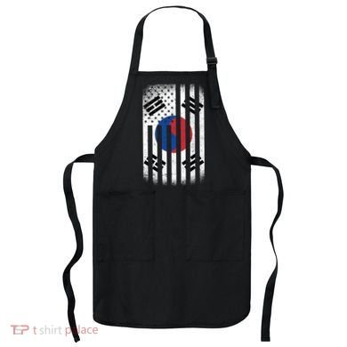Vintage Korean Flag Apron