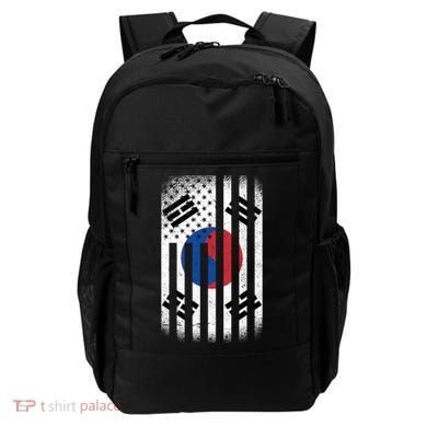 Vintage Korean Flag Backpack