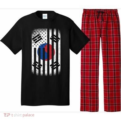 Vintage Korean Flag Pajama Set