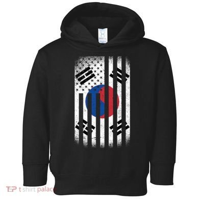 Vintage Korean Flag Toddler Hoodie