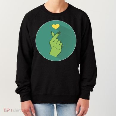 Korean Heart Zombie Women's Sweatshirt