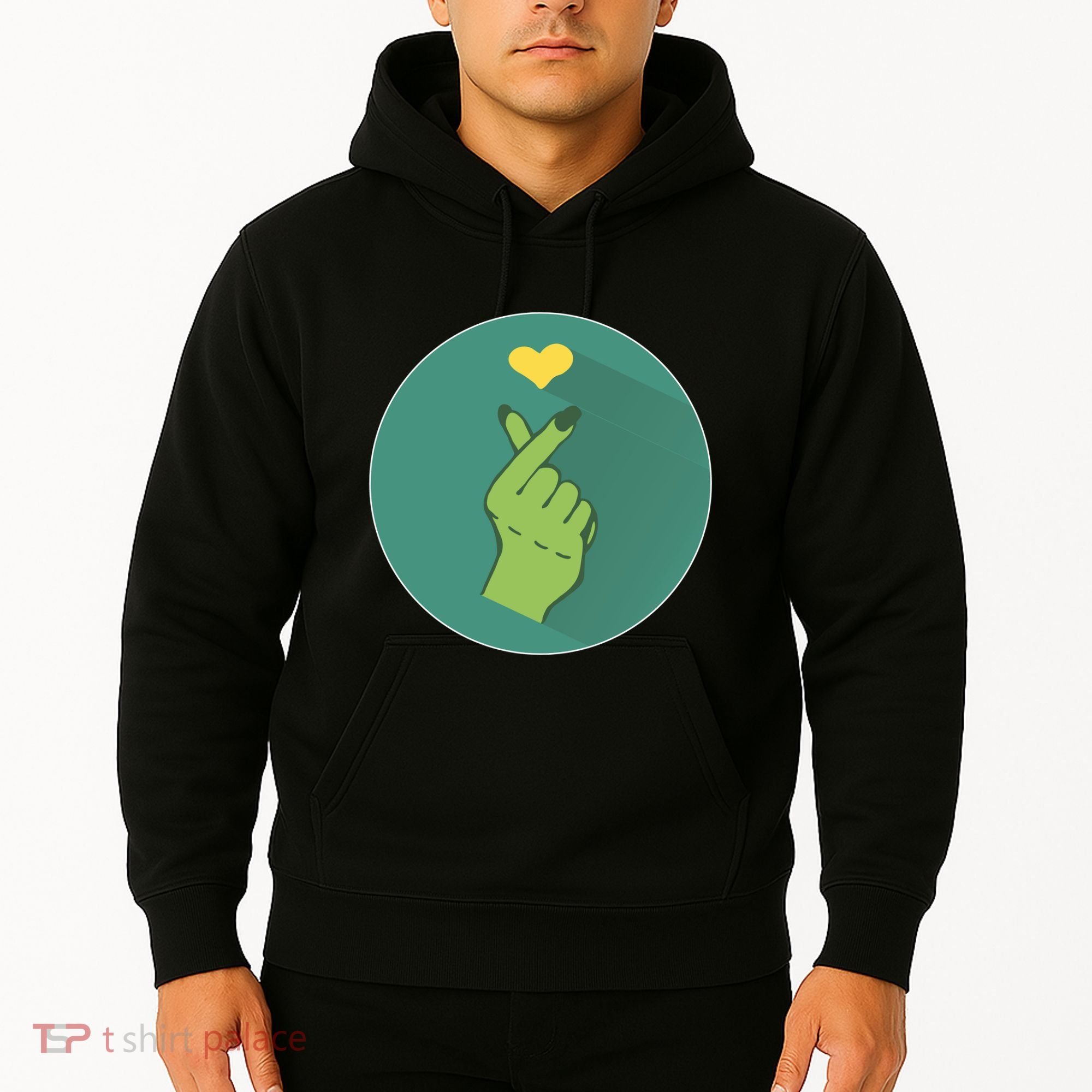 Korean Heart Zombie Hoodie