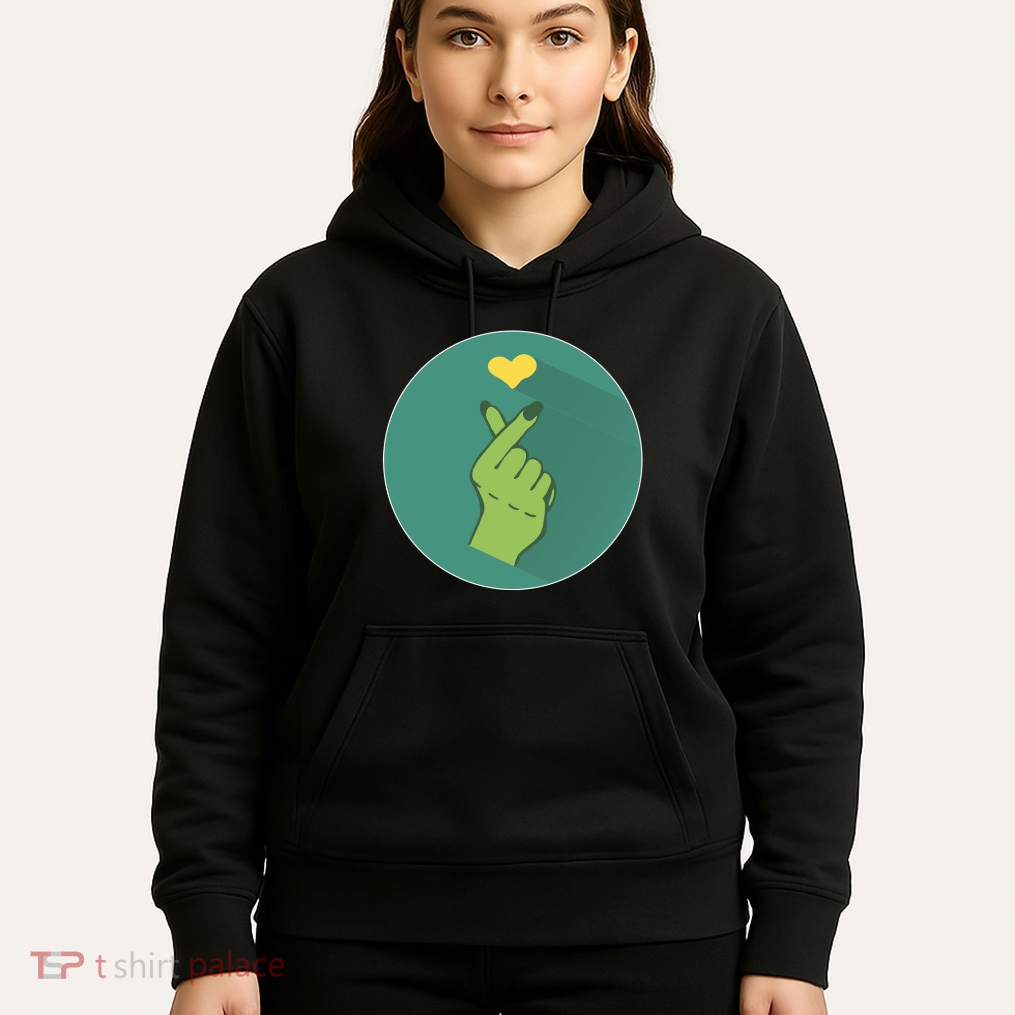 Korean Heart Zombie Hoodie