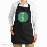 Korean Heart Zombie Apron thumb 2