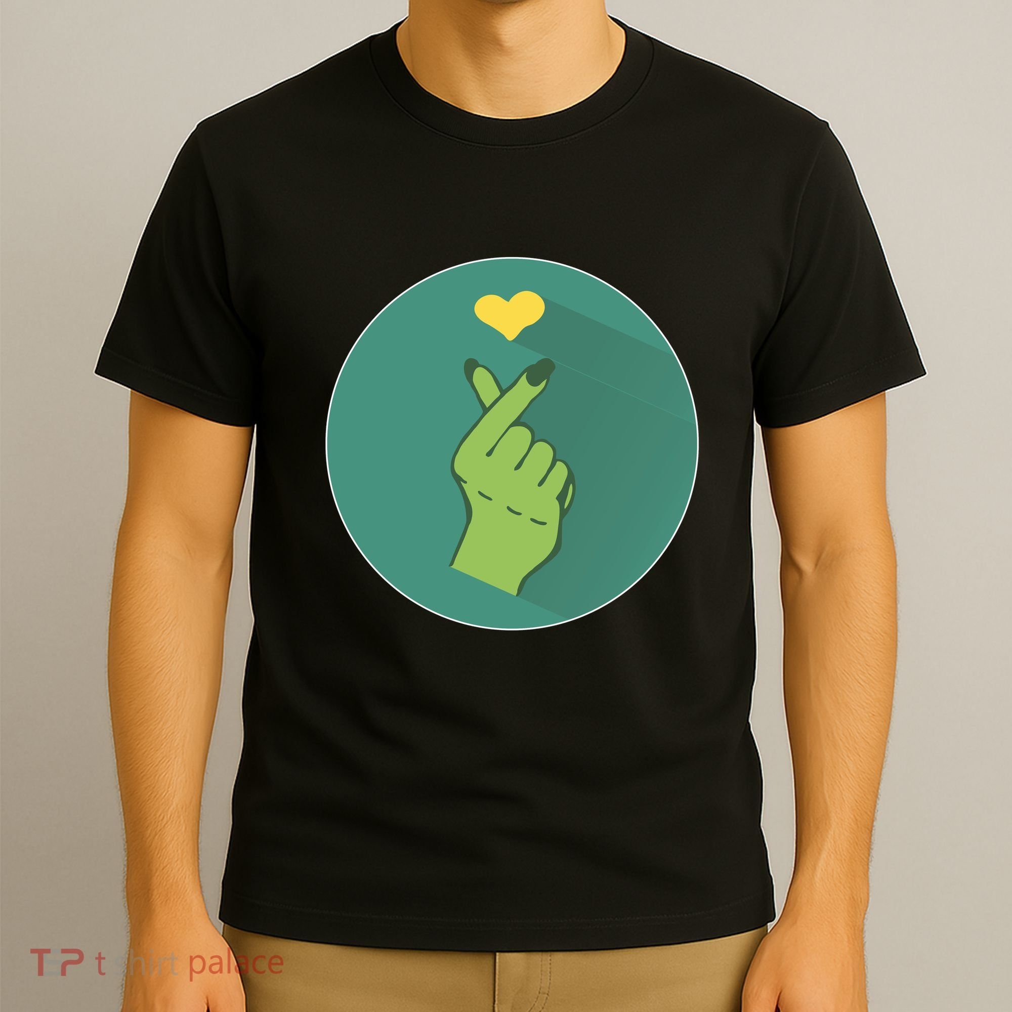 Korean Heart Zombie T-Shirt