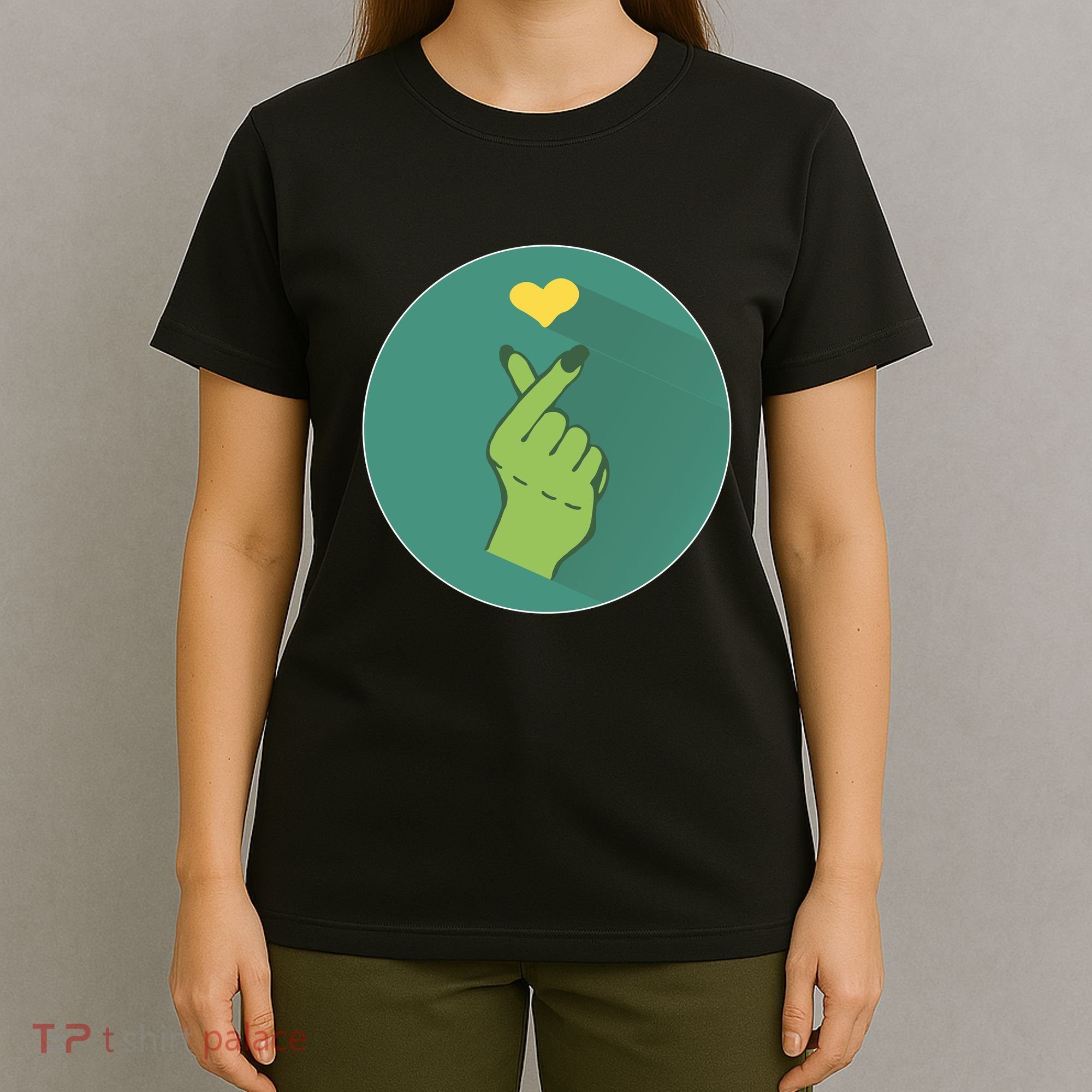 Korean Heart Zombie T-Shirt