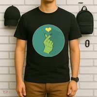 Korean Heart Zombie T-Shirt thumb 6