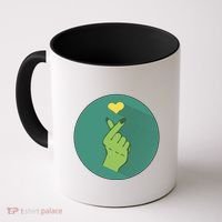 Korean Heart Zombie Coffee Mug thumb 0