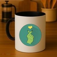 Korean Heart Zombie Coffee Mug thumb 4
