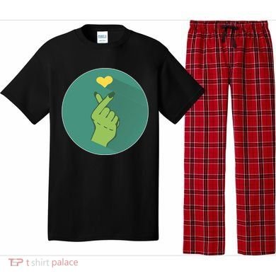 Korean Heart Zombie Pajama Set