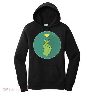 Korean Heart Zombie Women's Hoodie