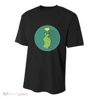 Korean Heart Zombie Youth Performance Sprint T-Shirt thumb 0