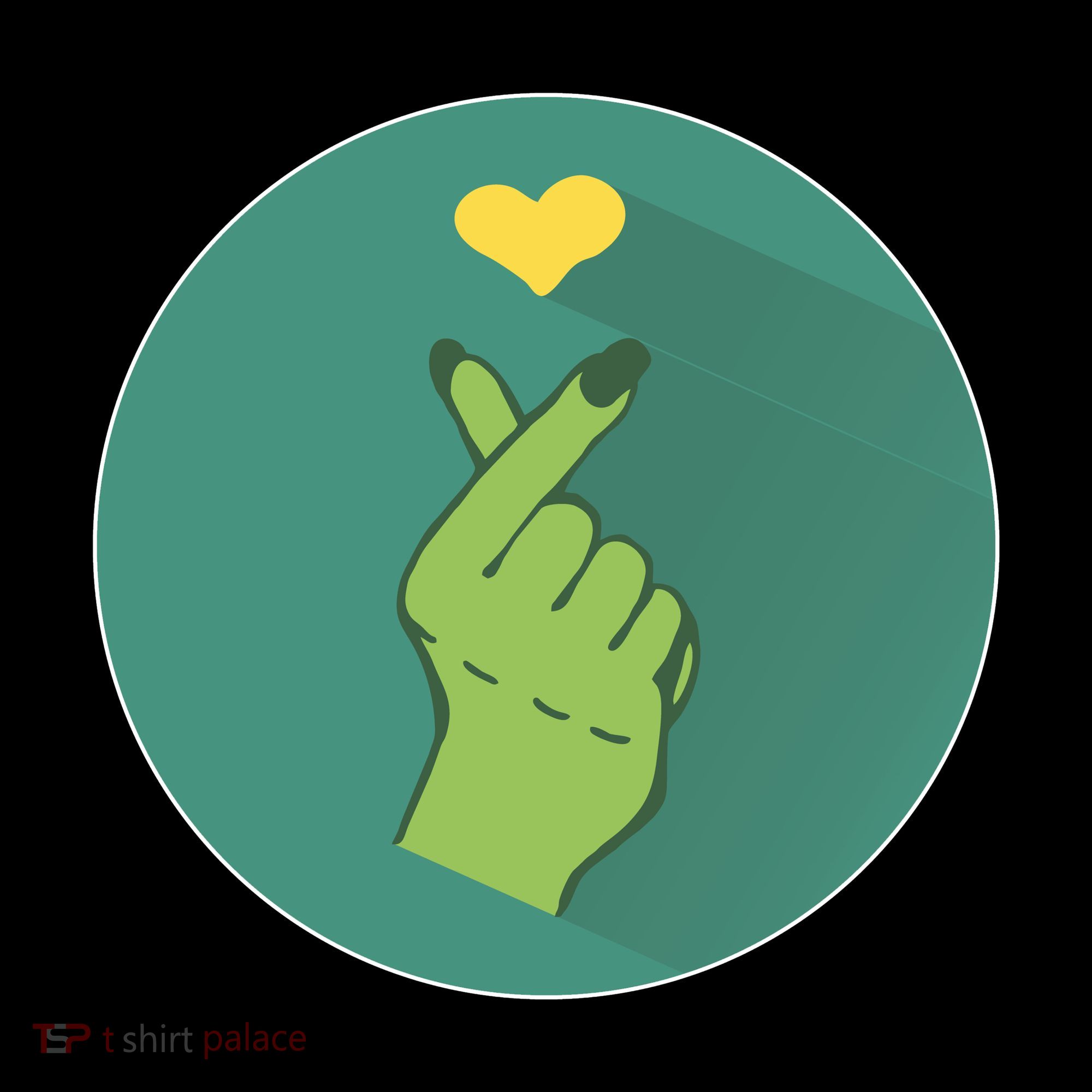 Korean Heart Zombie Baby Bodysuit