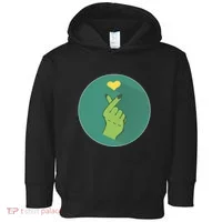 Korean Heart Zombie Toddler Hoodie thumb 0
