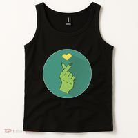 Korean Heart Zombie Tank Top thumb 2