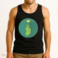 Korean Heart Zombie Tank Top thumb 3