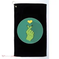 Korean Heart Zombie Golf Towel thumb 0