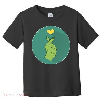 Korean Heart Zombie Toddler T-Shirt